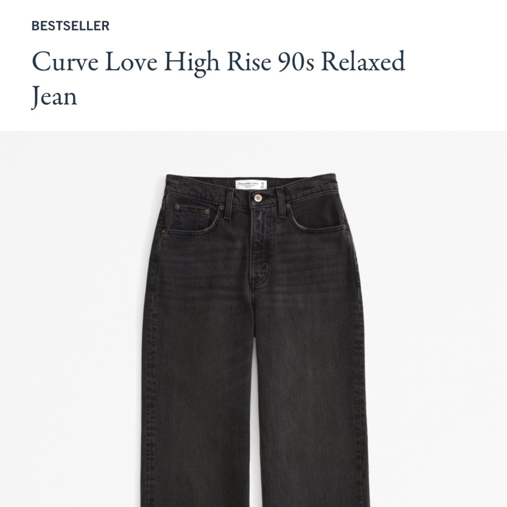 Curve Love High Rise 90s Relaxed Jean
